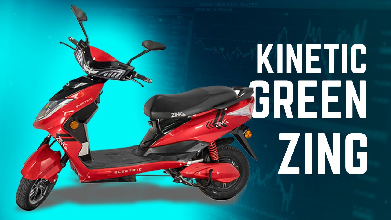 Kinetic Green Zing - Electric Scooter 